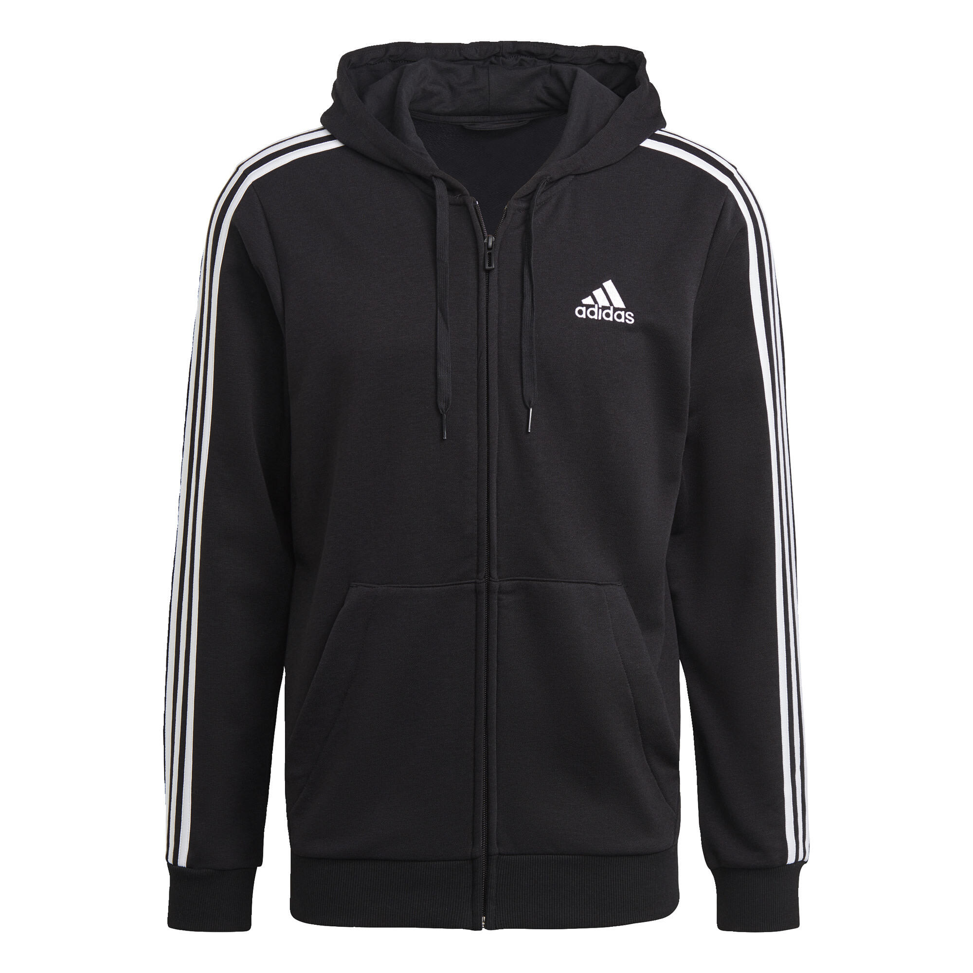 Essentials French Terry 3-Streifen Kapuzenjacke 2/2