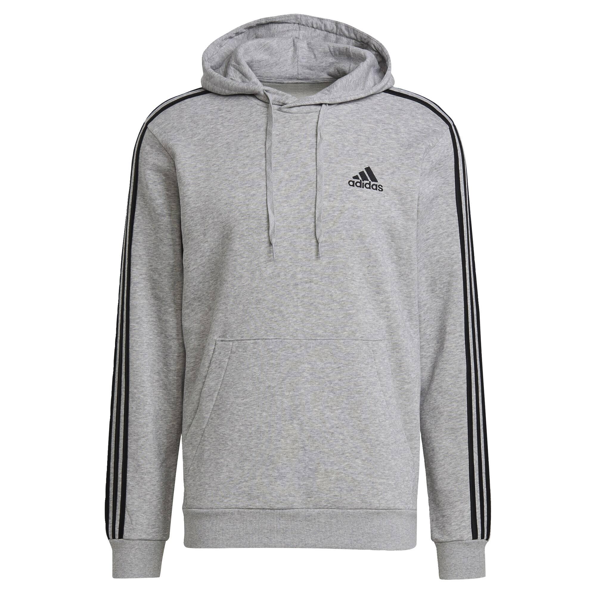 Hoodie adidas Essentials Fleece, Cinza, Homens 2/5
