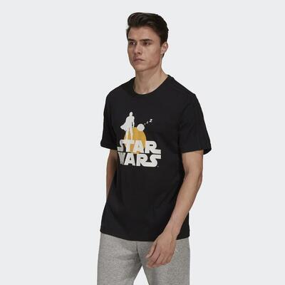 Adidas x star wars: the mandalorian graphic t-shirt