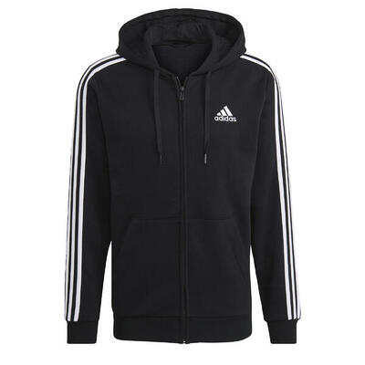 Essentials fleece 3-stripes ritshoodie
