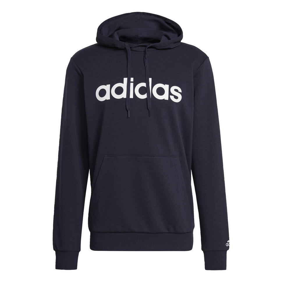 Bluza męska adidas Essentials French Terry Linear Logo Hoodie