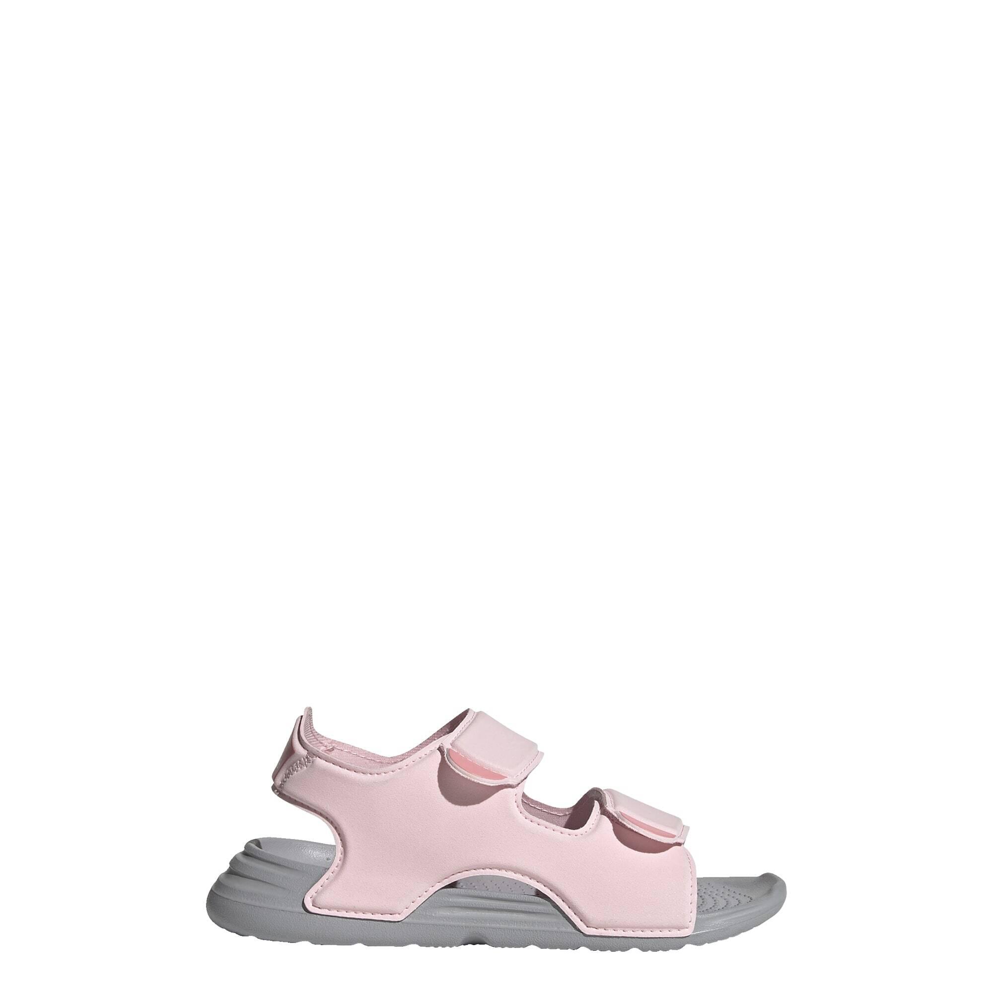 ADIDAS Dětské sandály adidas Swim Sandal C, růžové, EVA, suchý zip