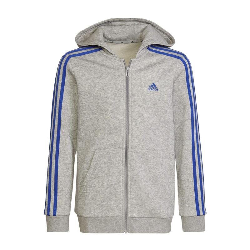 Chaqueta con capucha Essentials 3 bandas