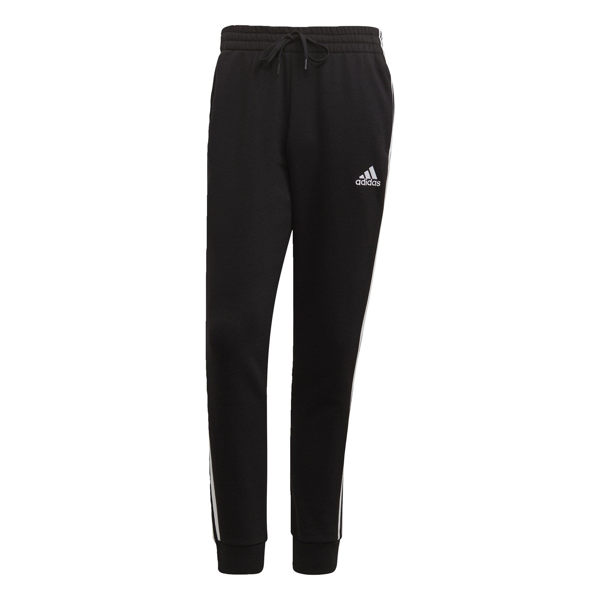 Pantaloni Essentials Fleece Tapered Cuff 3-Stripes 2/2