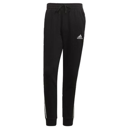 Essentials Fleece Tapered Cuff 3-Stripes Broek