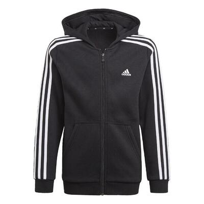 Essentials 3-Streifen Kapuzenjacke