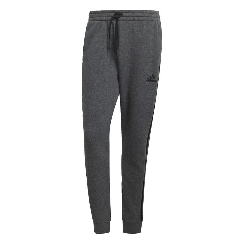 Essentials Fleece Tapered Cuff 3-Stripes Broek