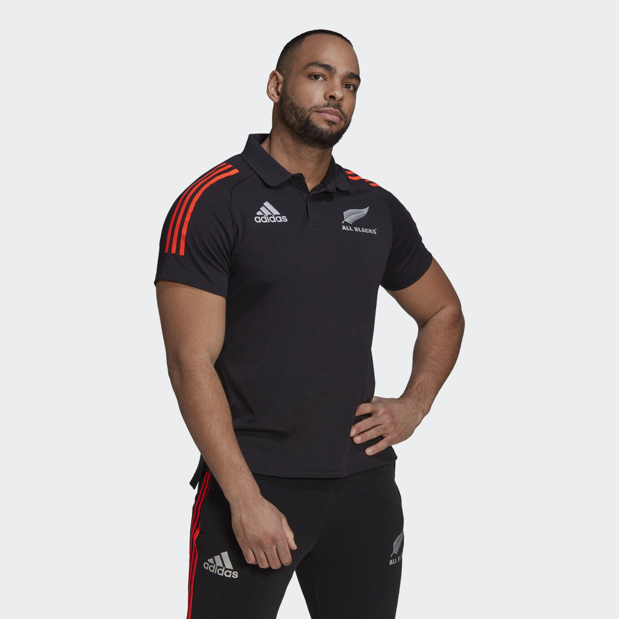 All Blacks Primeblue Rugby Polo Shirt 1/5