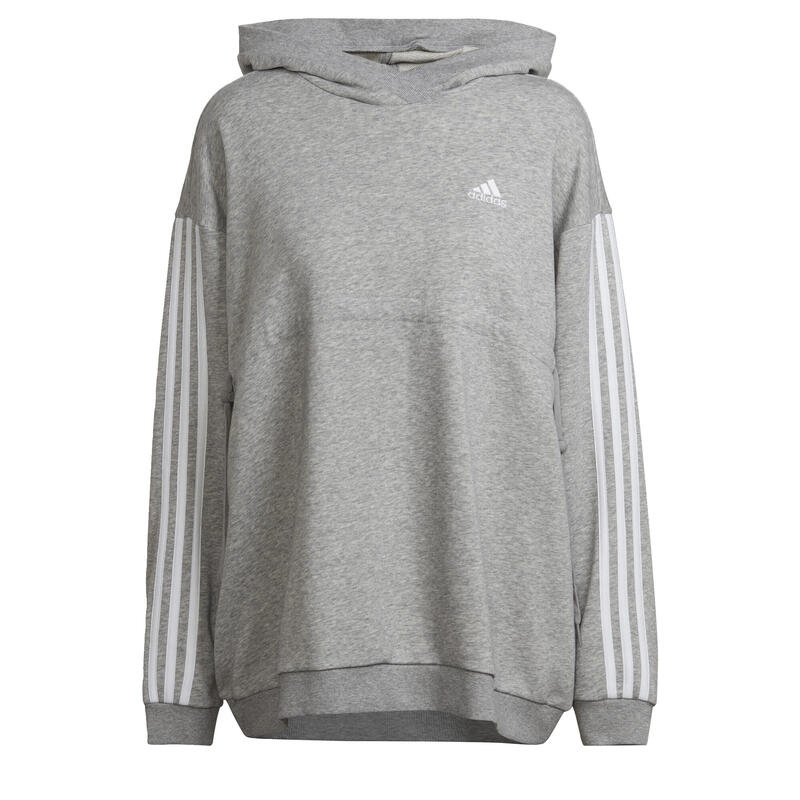 Essentials Cotton 3-Stripes Hoodie (Pozitív ruházat)