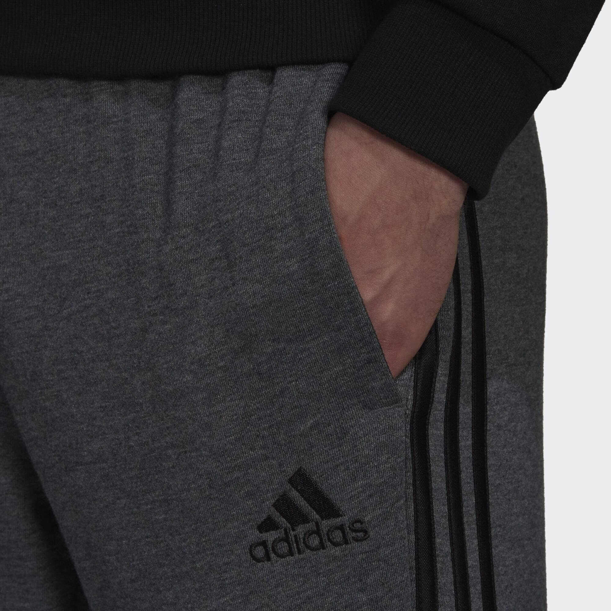 Pantalon Essentials French Terry Tapered Cuff 3-Stripes 4/5