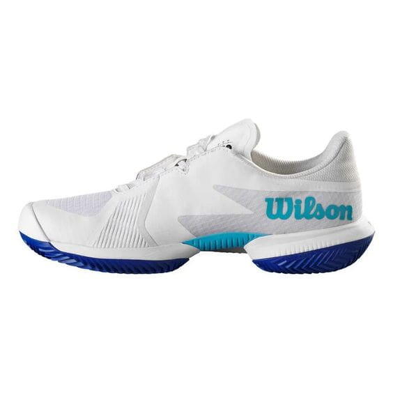 Wilson Kaos Swift 1.5 Tennis Shoe - White/Blue Atoll/Lapis Blue 2/6
