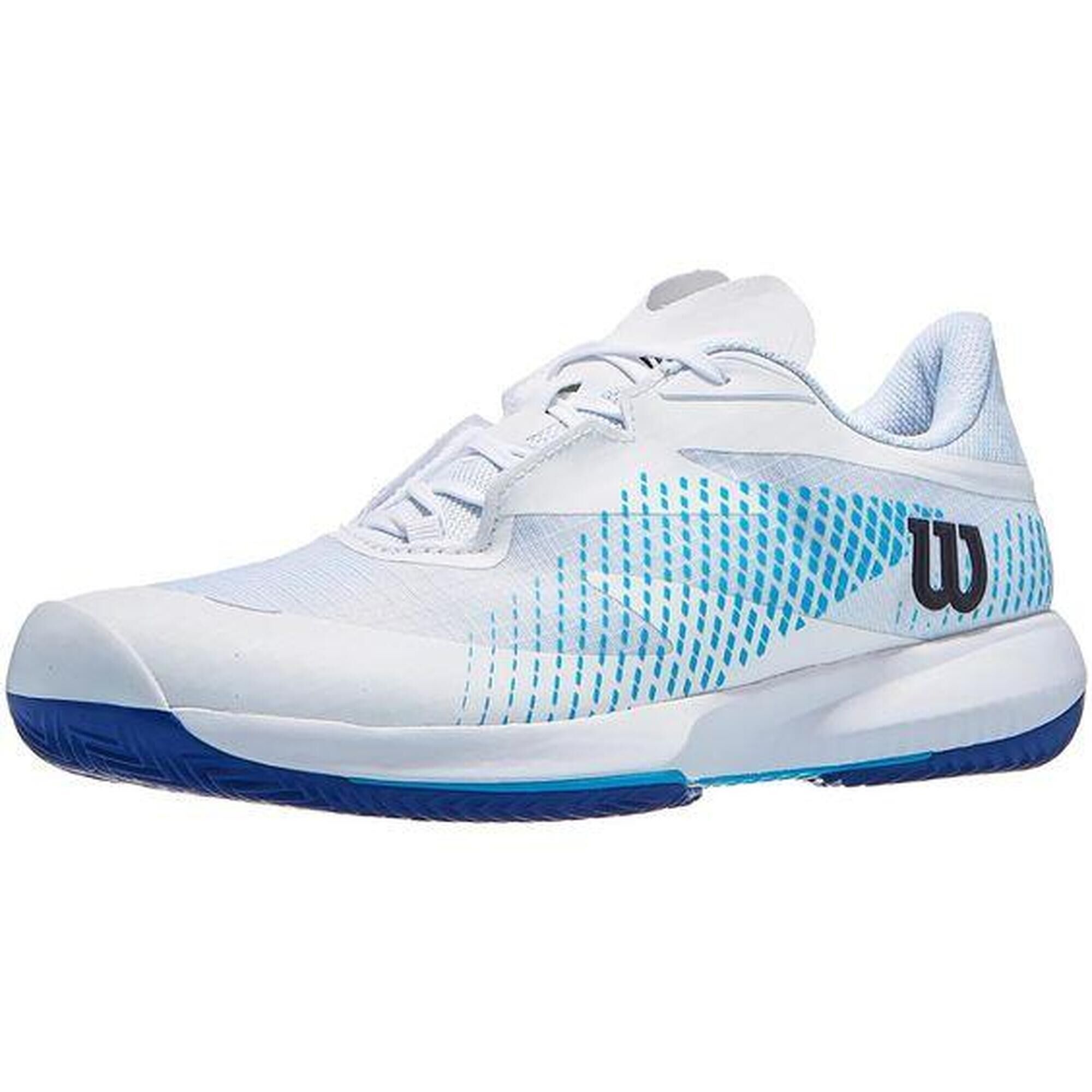 WILSON Wilson Kaos Swift 1.5 Tennis Shoe - White/Blue Atoll/Lapis Blue