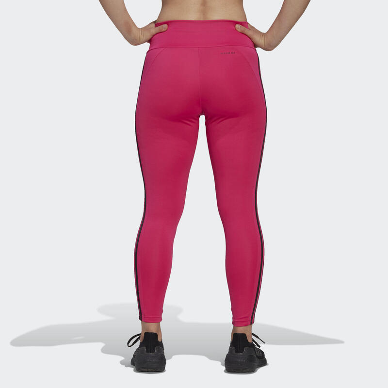 Legging de sport 7/8 taille haute Designed to Move 3-Stripes