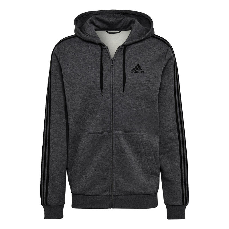 Veste à capuche Essentials Fleece 3-Stripes Full-Zip