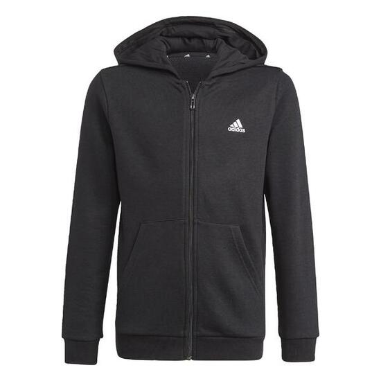 Bluza dziecięca z kapturem na zamek błyskawiczny adidas Essentials