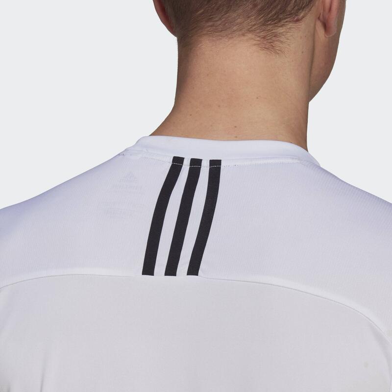 Tričko Adidas Primeblue D2M Sport 3 Bílý