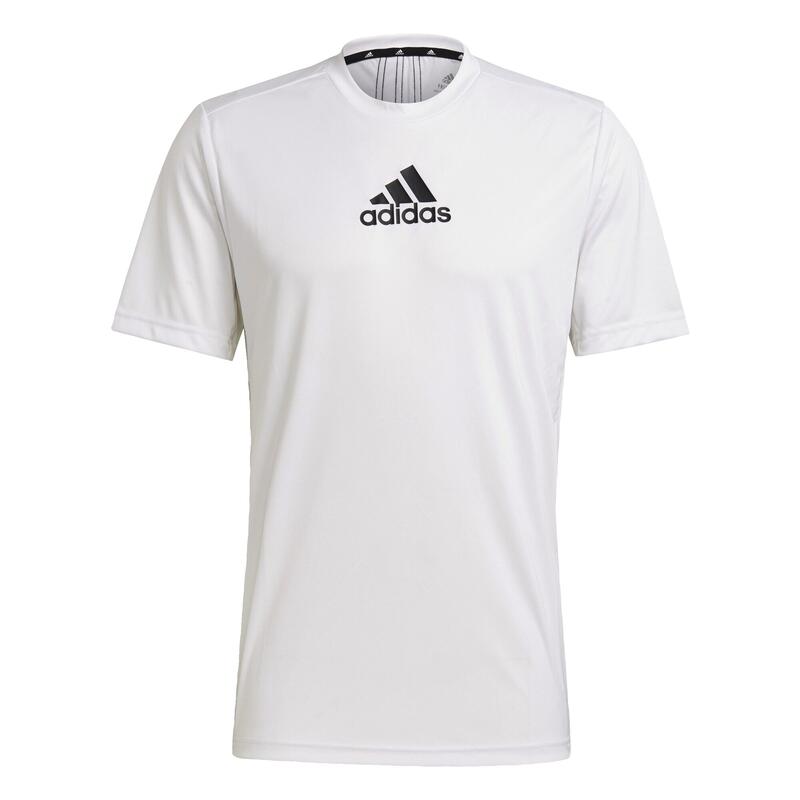 Tričko Adidas Primeblue D2M Sport 3 Bílý