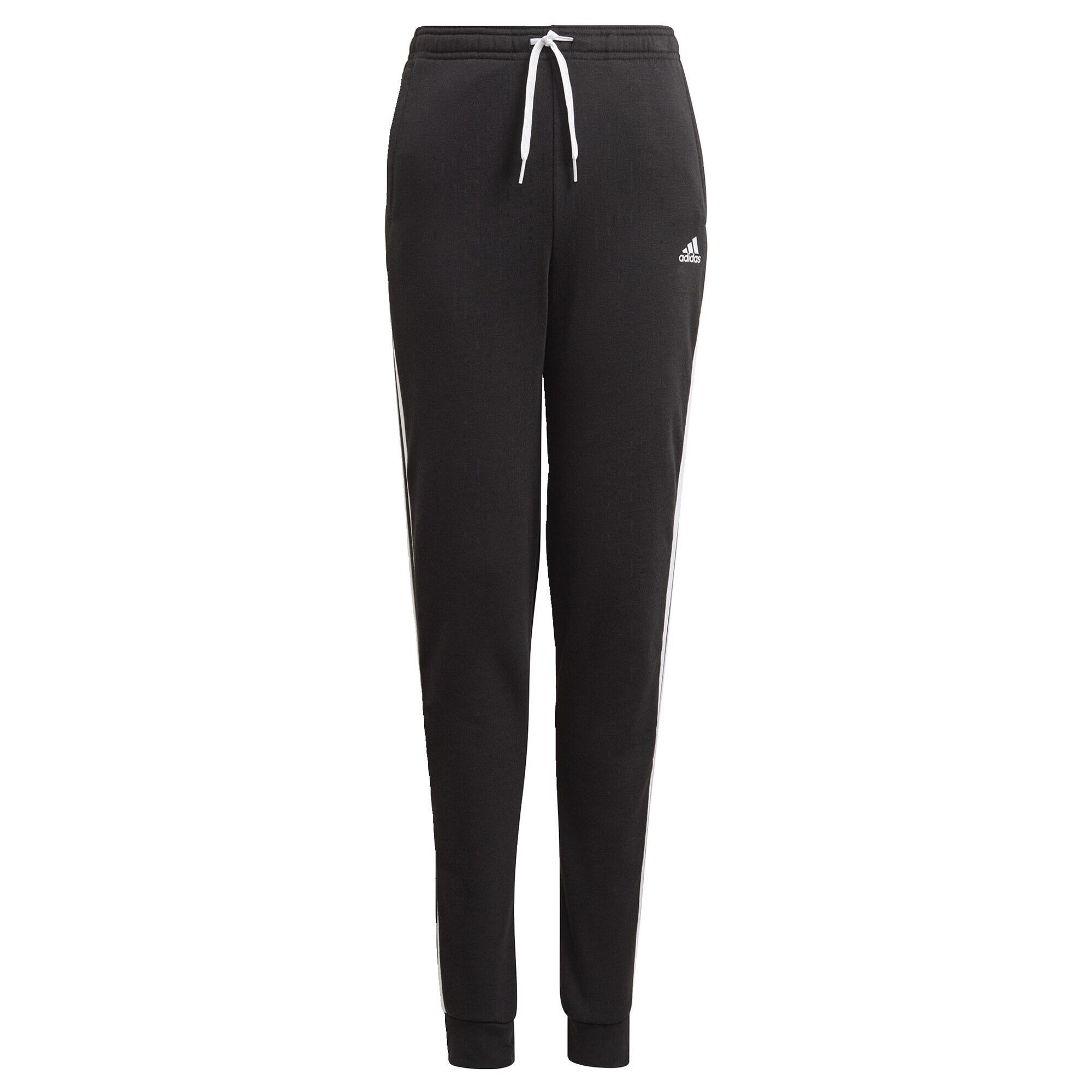 Calças Adidas 3 Stripes French Terry C para crianças unissex