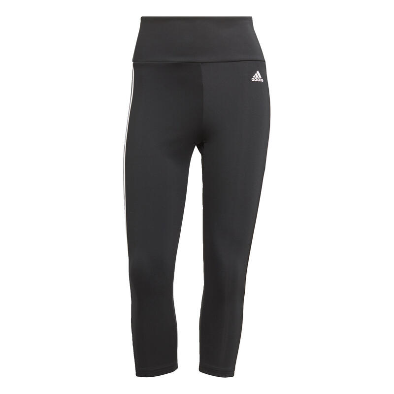 Designed to Move High-Rise 3-Streifen Sport 3/4-Leggings