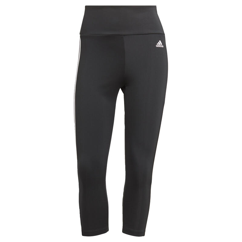 Designed to Move High-Rise 3-Streifen Sport 3/4-Leggings