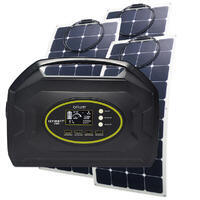 Station d'énergie portative IZYWATT 1500 et panneaux solaires souples 360W