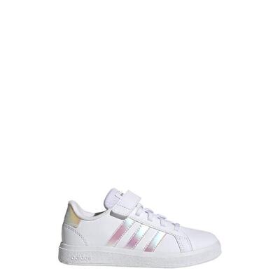 Grand court lifestyle court elastic lace and top strap schoenen