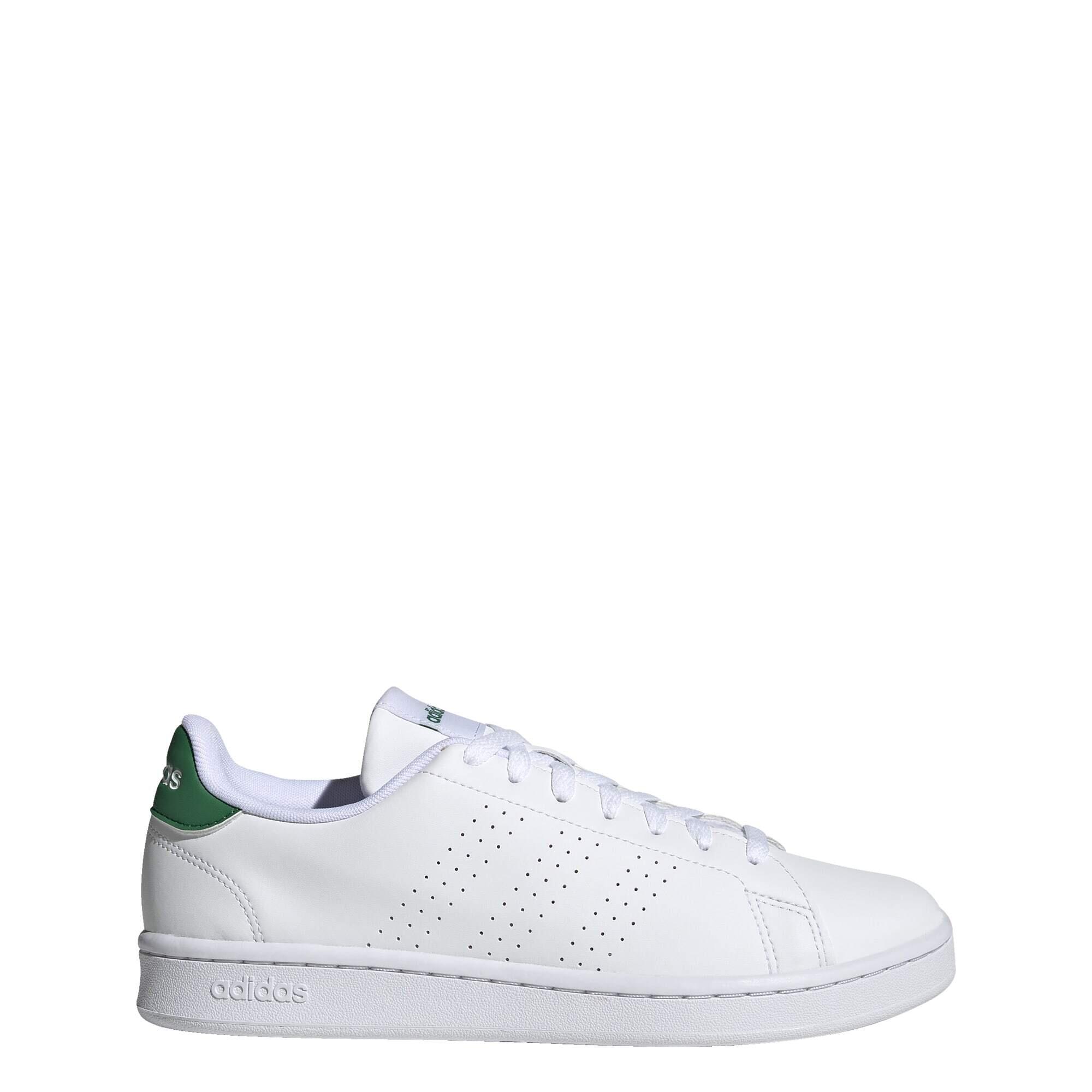 Adidas - Chaussure Advancourt - Baskets - Blanc|vert - 40,5 - Decathlon
