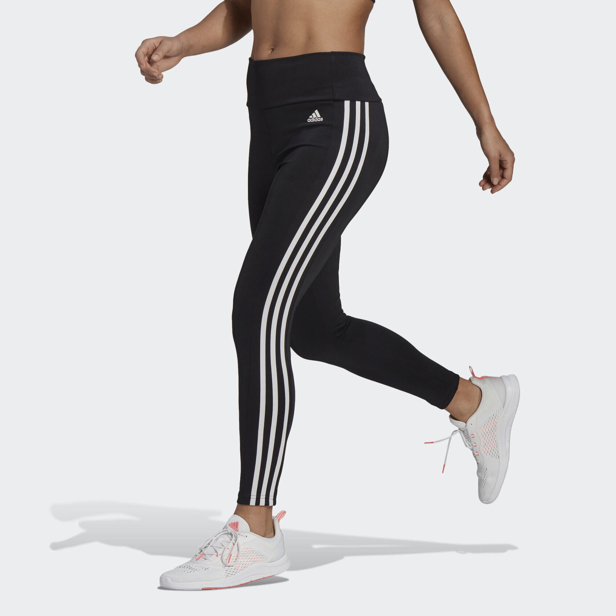 adidas Yoga Essential legging shorts in black