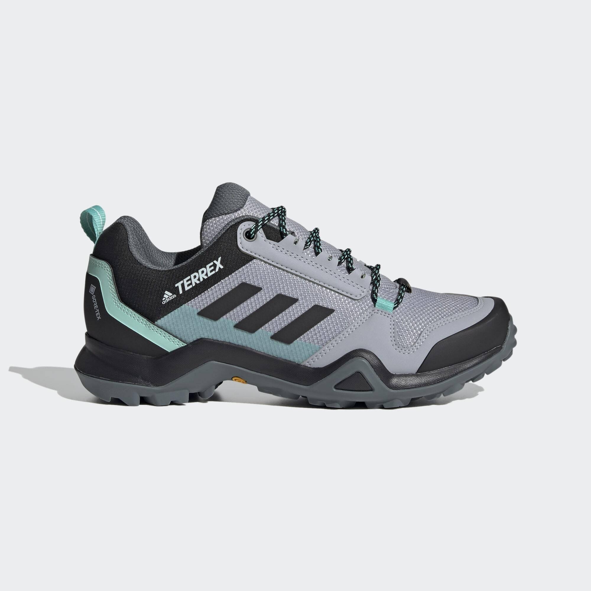 Sapatos desportivos adidas Terrex Ax3 Gore-Tex cinza-turquesa mulher 2/7