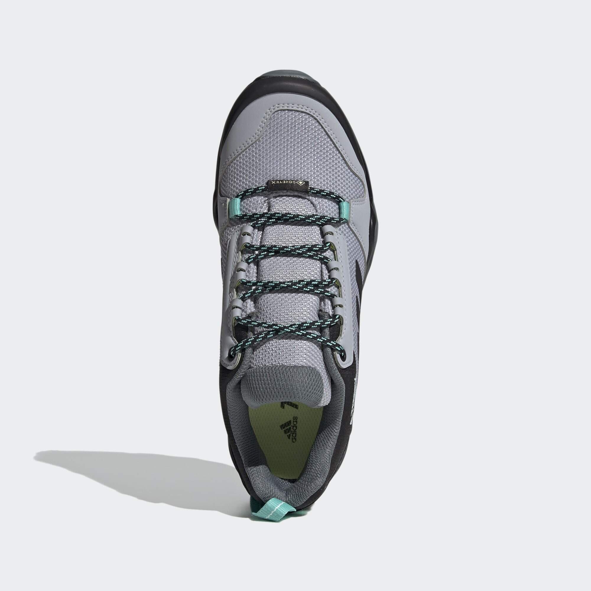 Sapatos desportivos adidas Terrex Ax3 Gore-Tex cinza-turquesa mulher 3/7