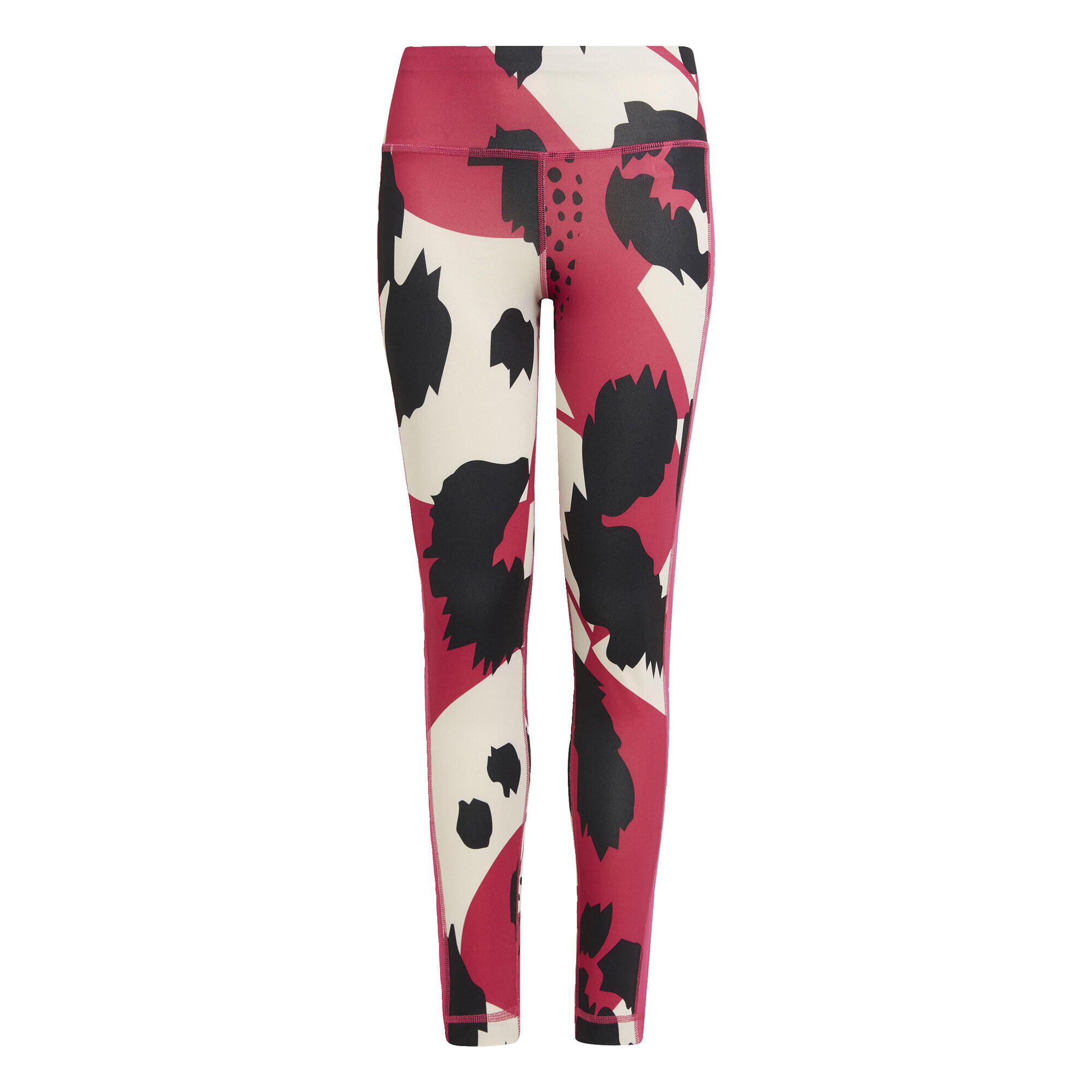 Pernas de menina adidas AEROREADY Animal Print External Pocket Stretch Training 3/5