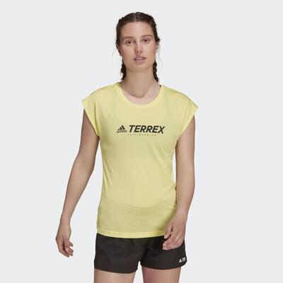 Terrex primeblue trail functional logo t-shirt