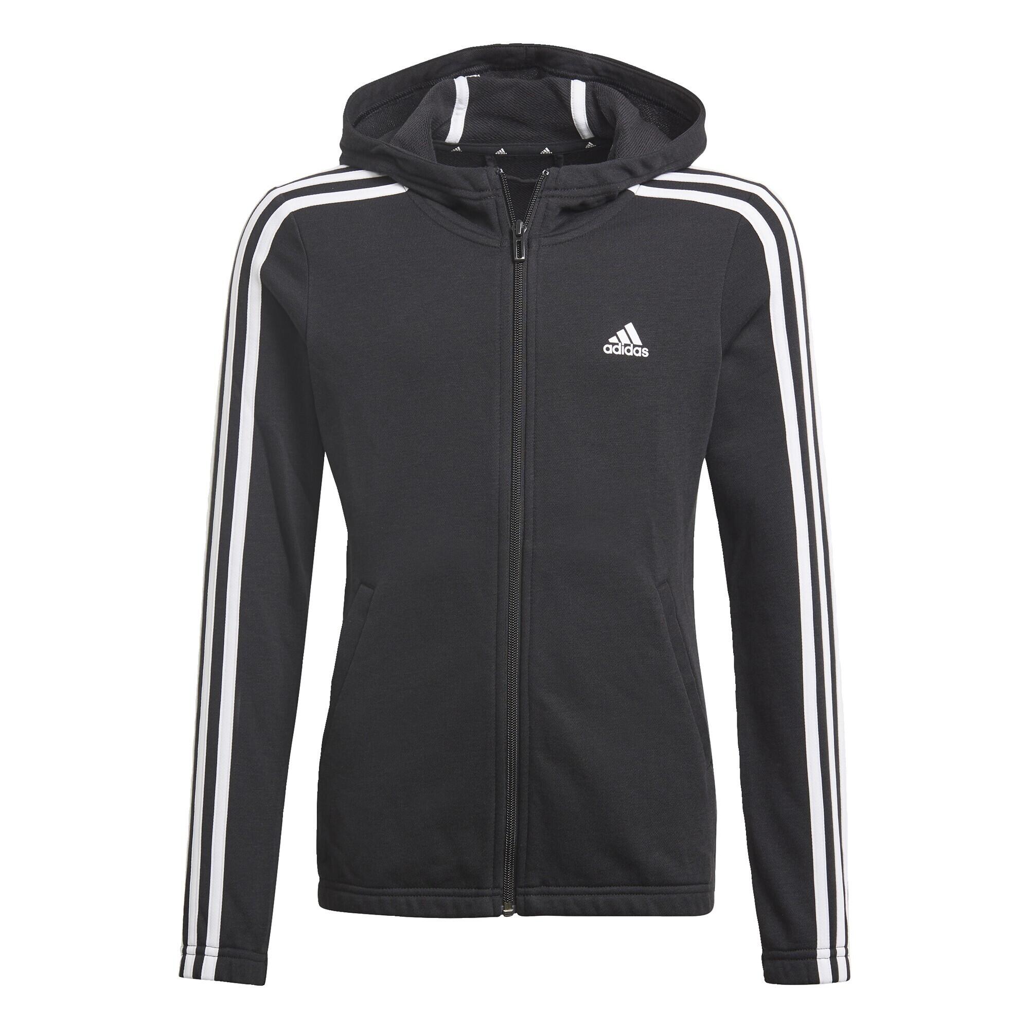Kinder-Kapuzenpulli mit Reißverschluss adidas Essentials 3S 3/5