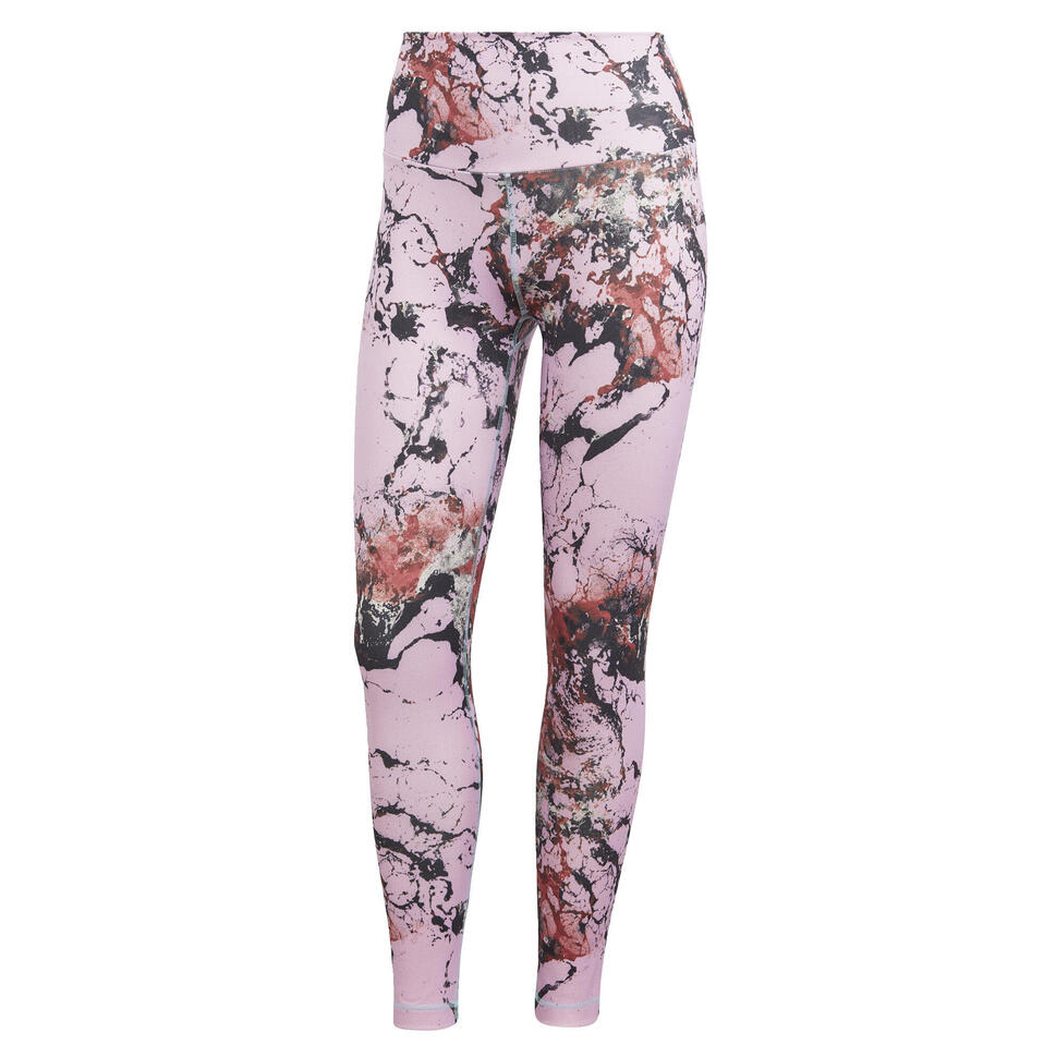 Damskie legginsy z nadrukiem do jogi adidas Essentials