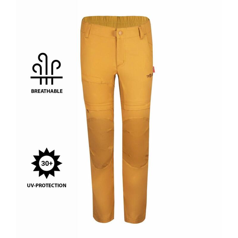 Pantalon de trekking pour enfants Arendal XT jaune miel