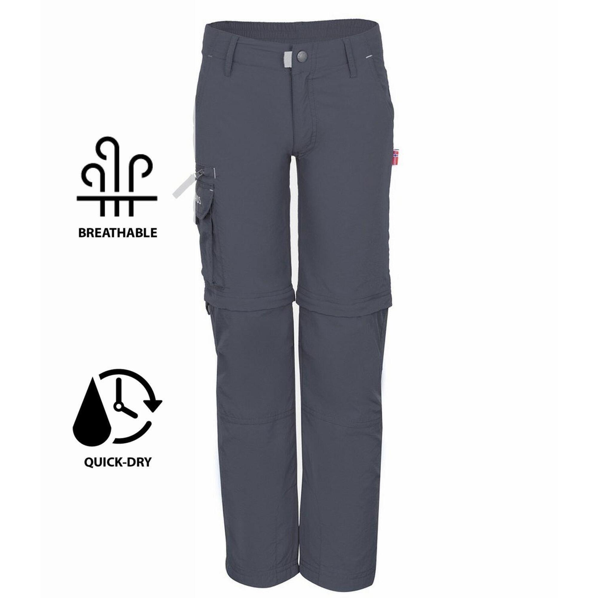 Enfants Oppland Pants Coupe Slim Gris foncé 3/3