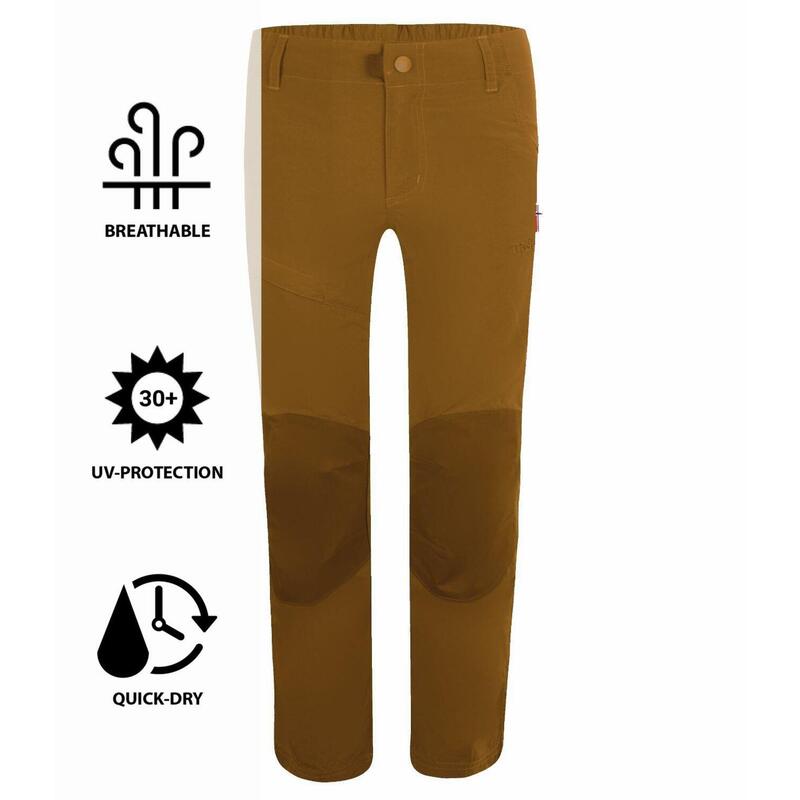 Pantalon de trekking pour enfants Slim Fit Hammerfest PRO Bronze