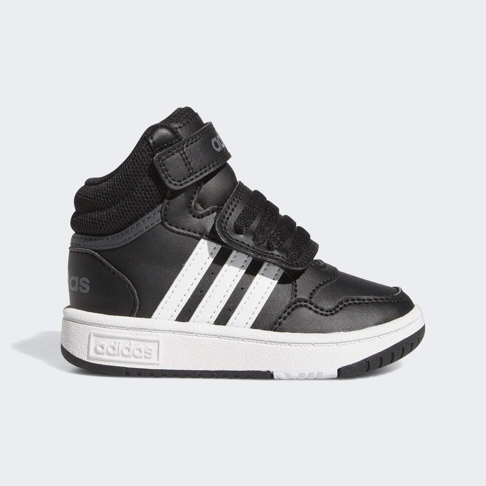 Buty Dziecko Adidas Hoops Mid 3.0 Ac I czarny