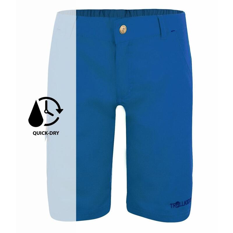 Short de randonnée enfant Sandefjord XT bleu vif