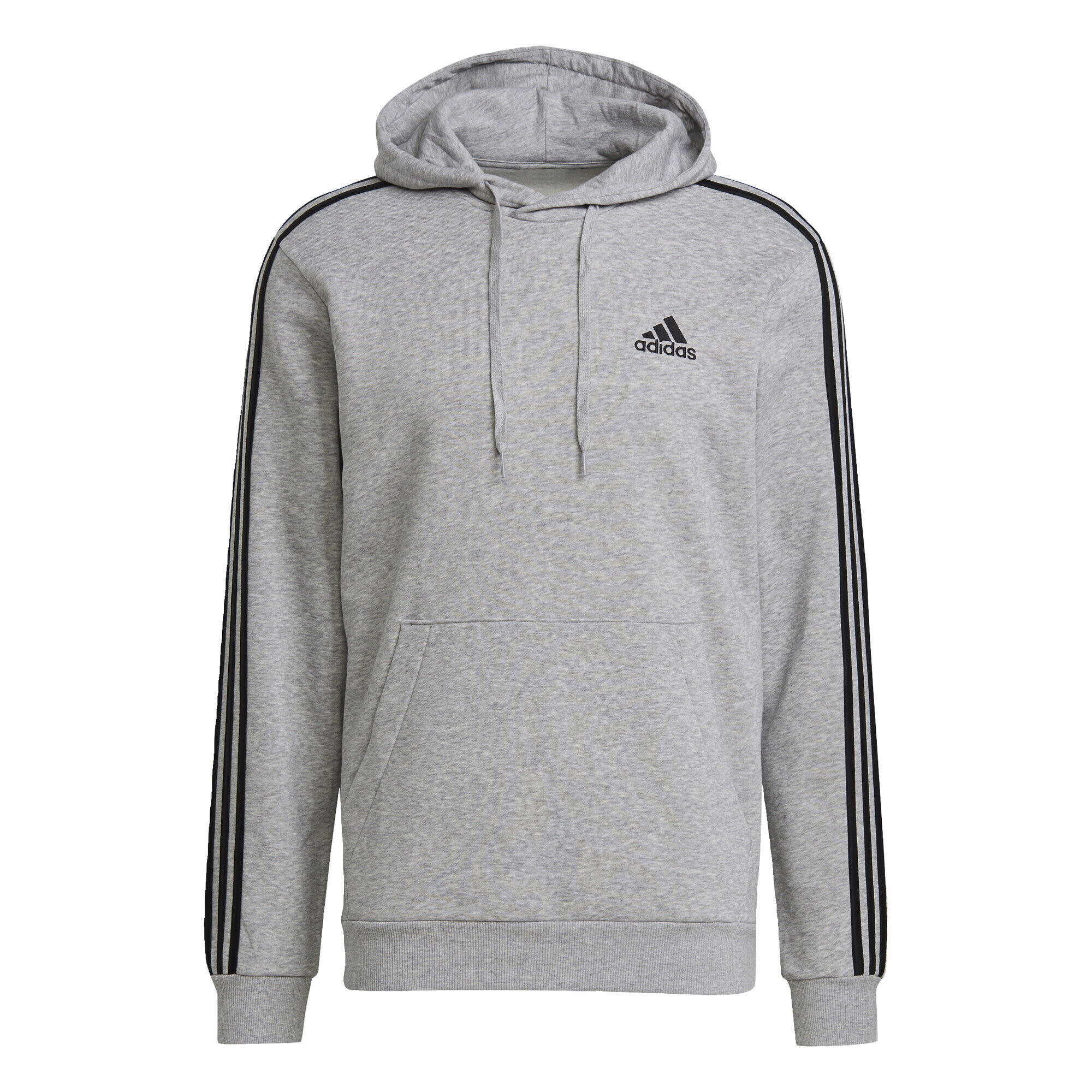 Hoodie adidas Essentials Fleece, Cinza, Homens 3/5