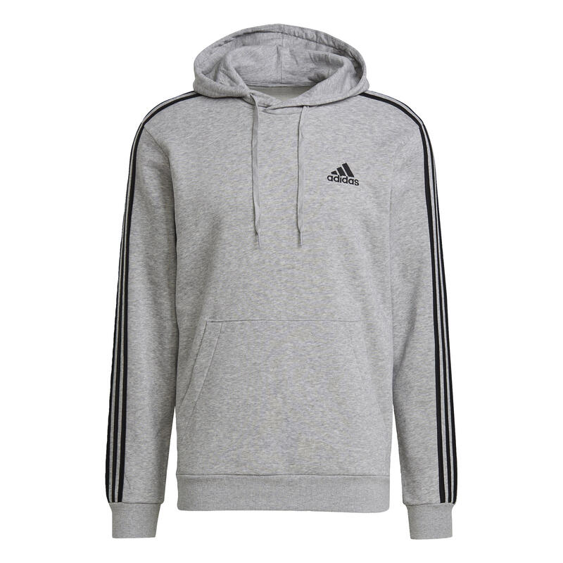Hanorac barbati adidas Essentials Fleece, Gri