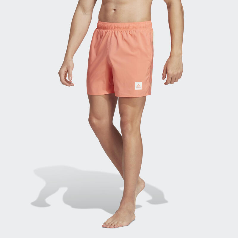 Short Length Solid Swim Shorts