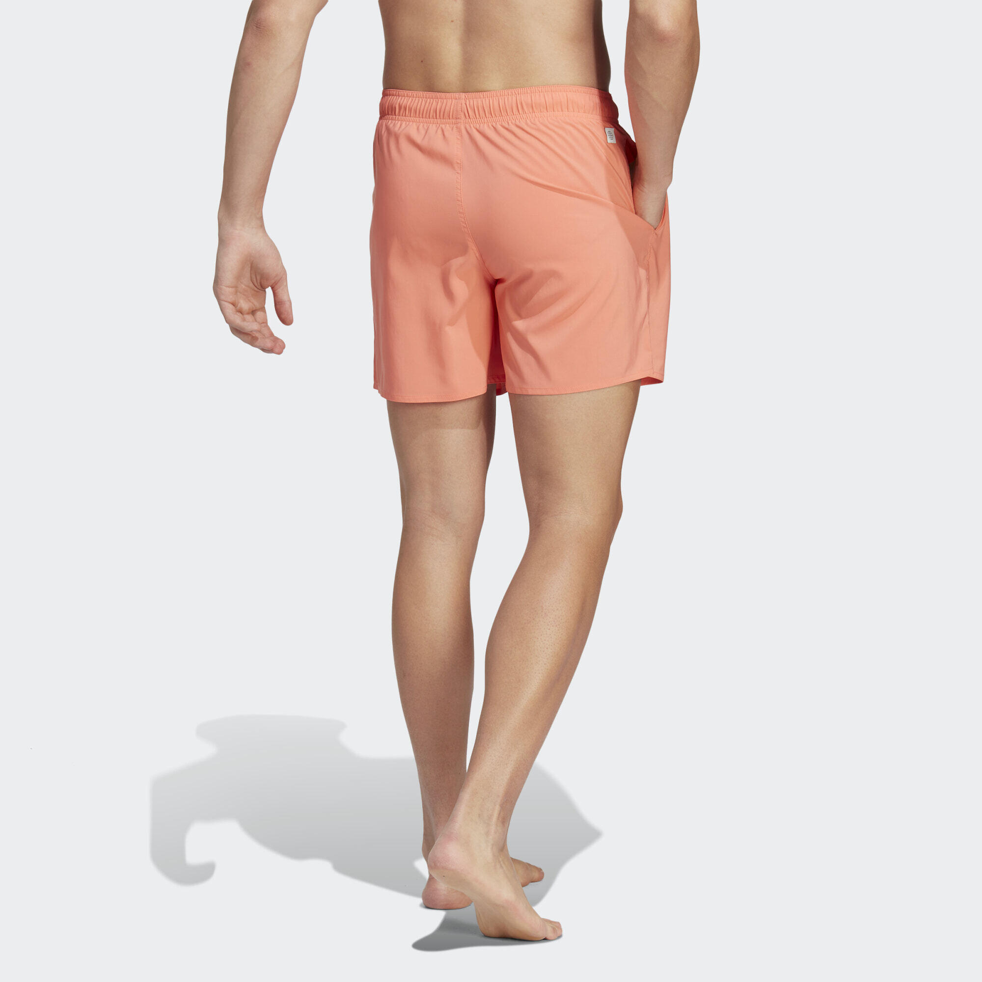 Short Length Solid Swim Shorts 3/5