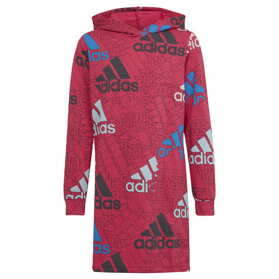 Abito Essentials Brand Love Print Hooded