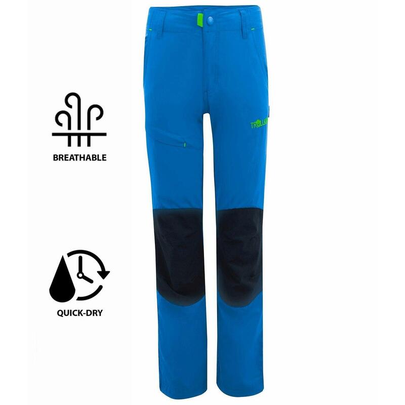 Pantalon de trekking enfant Hammerfest bleu moyen