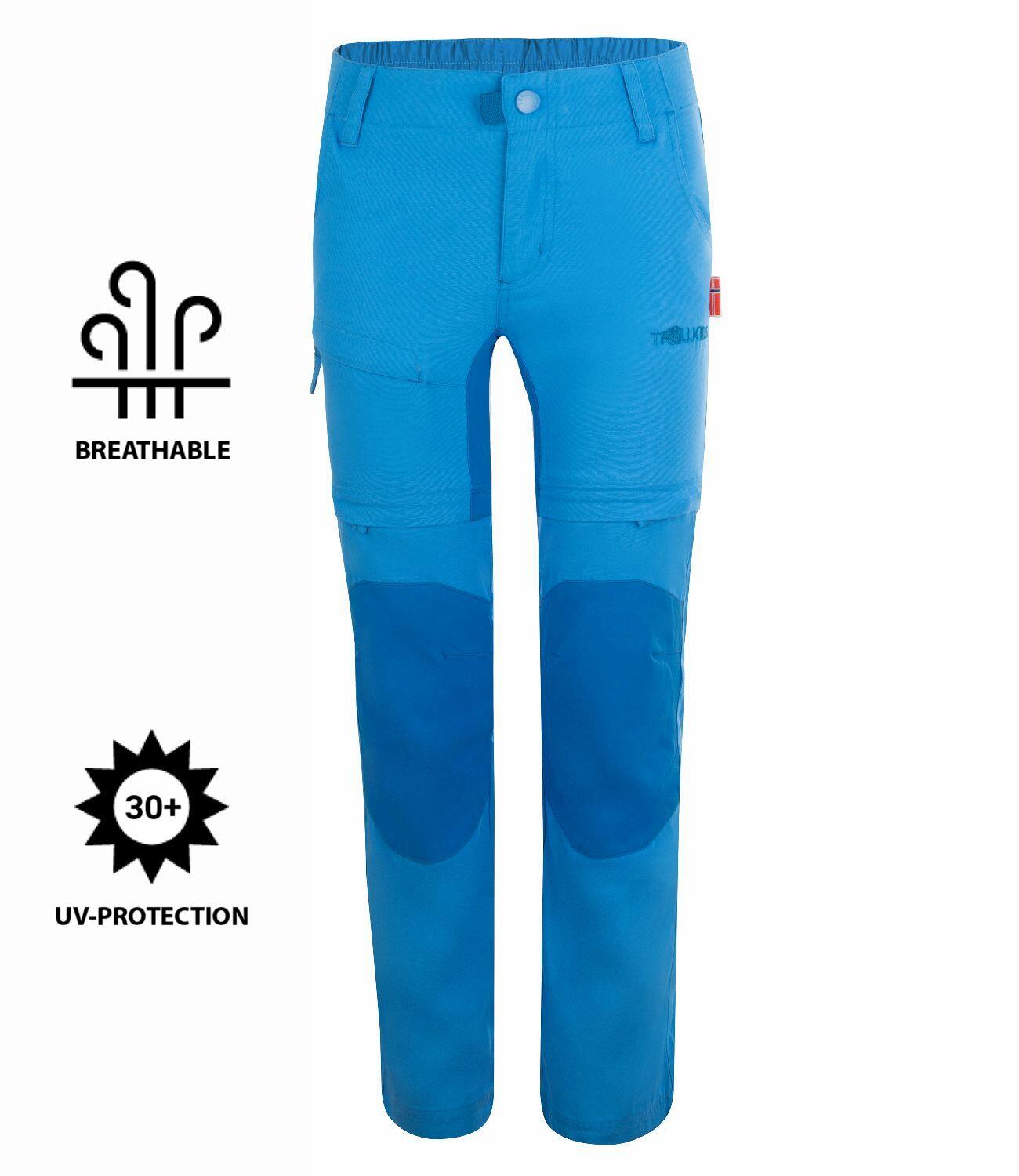 Pantalon de trekking pour enfants Arendal XT Respirant Bleu moyen 3/3