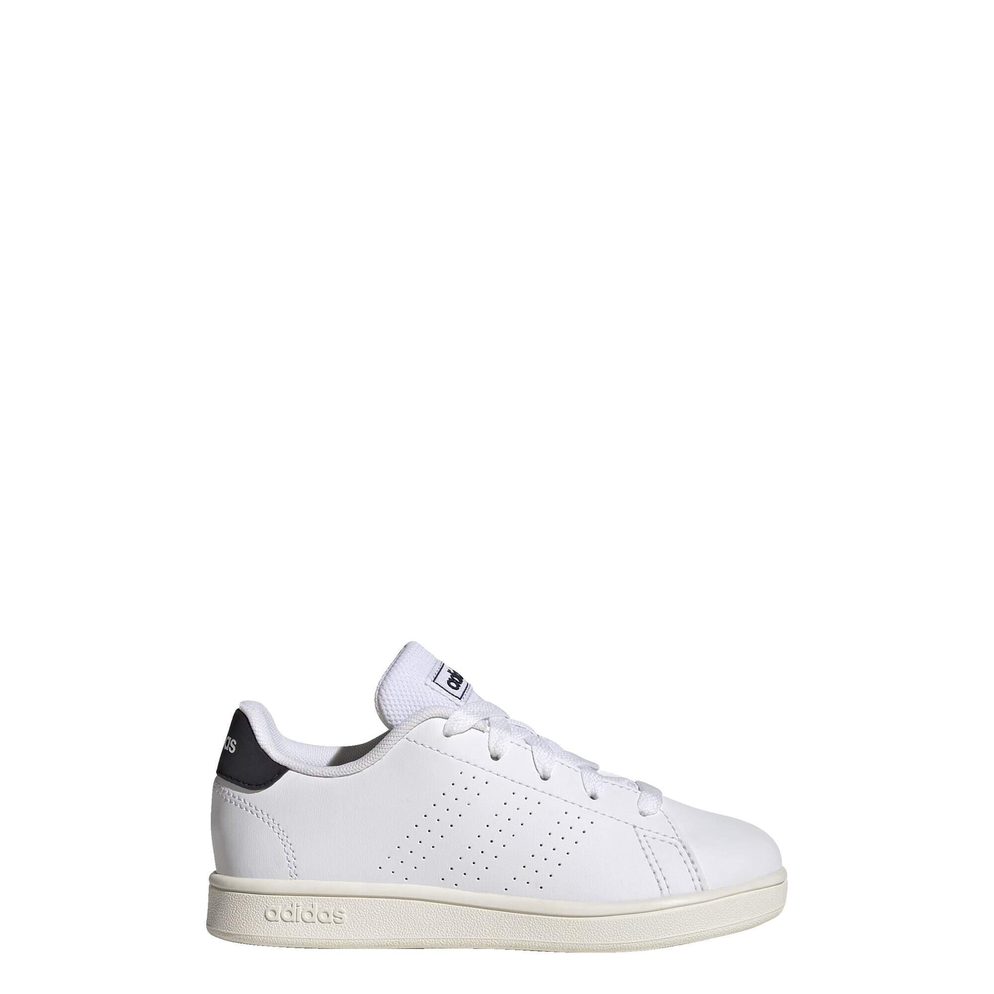 Adidas - Chaussure À Lacets Advantage Lifestyle Court - Baskets - Blanc|noir - Decathlon