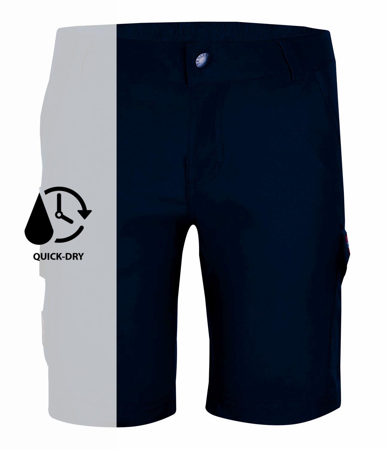 Short enfant Hammerfest bleu marine / orange 5/5