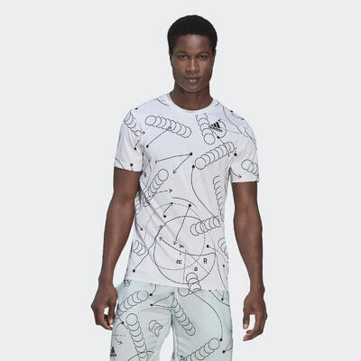 Club graphic tennis t-shirt