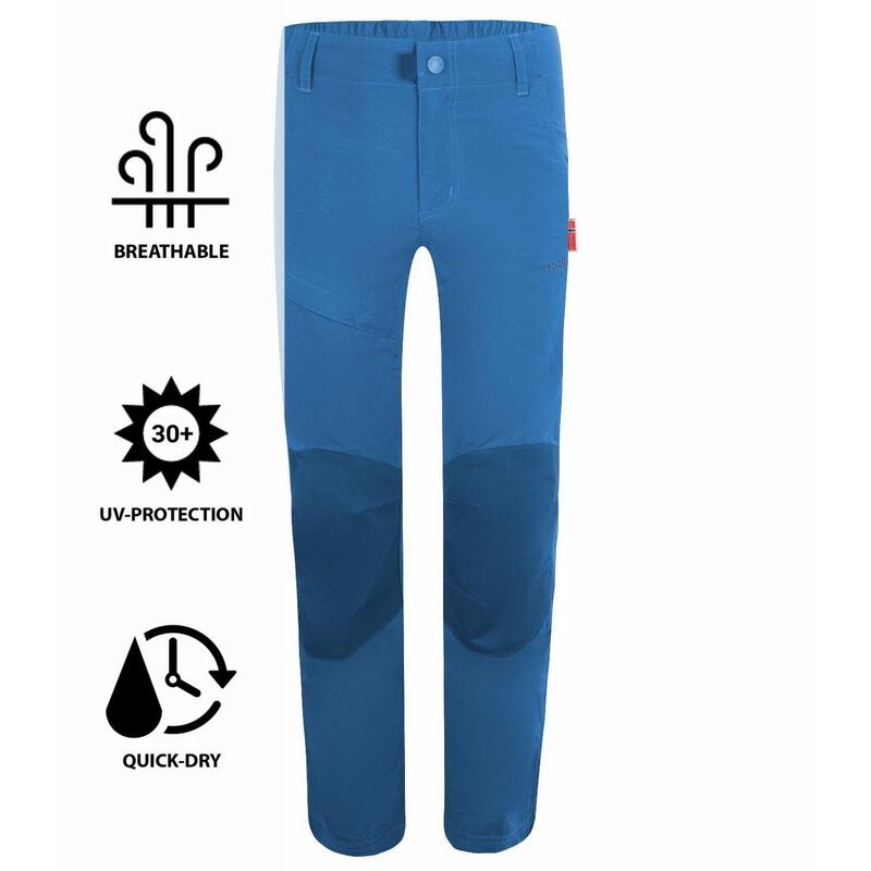 Pantalon de trekking enfant Hammerfest Respirant Bleu moyen